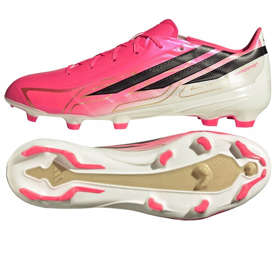 Buty adidas F50 Hyperfast League Fg IH9346 46, Różowy