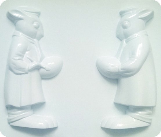 Forma Do Odlewów Gipsowych Wielkanoc Zajączek 3D