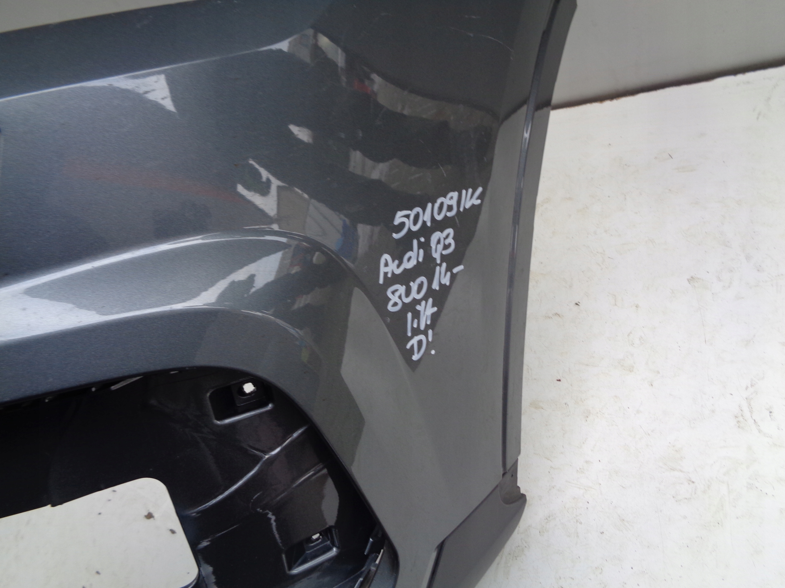 front bumper AUDI A3 8U 8U0 14- LIFT NR 50109