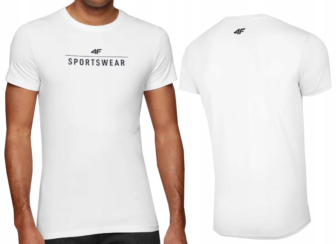 

4F T-shirt Koszulka Męska NOSH4 TSM005 Bawełniana
