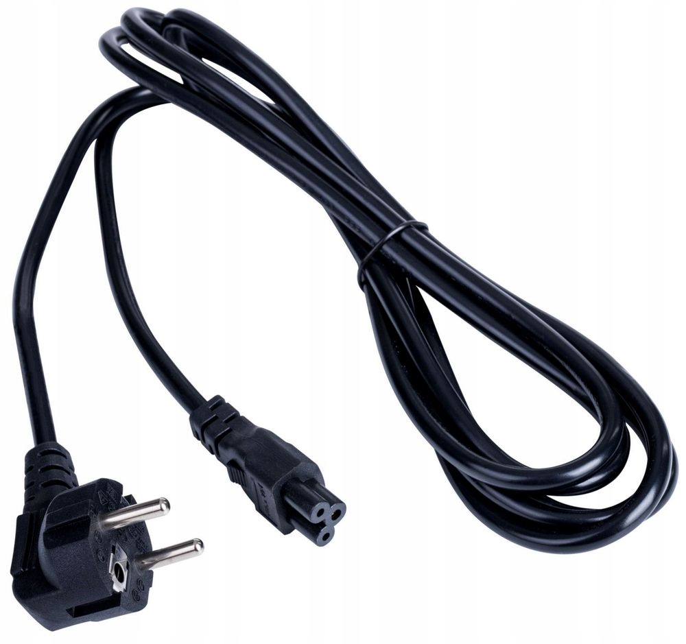 

Kabel zasilający do laptopa Koniczynka 3-pin 3m