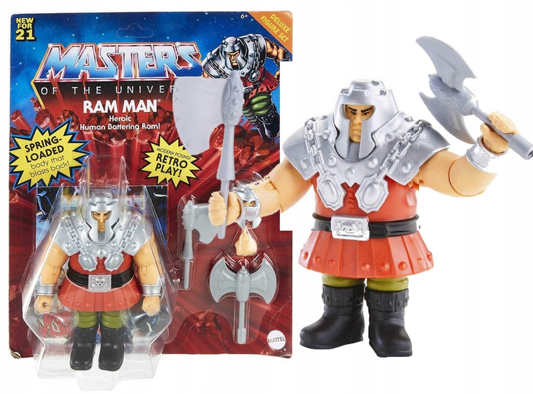 

Masters Of The Universe Figurka Ram Man GVL78