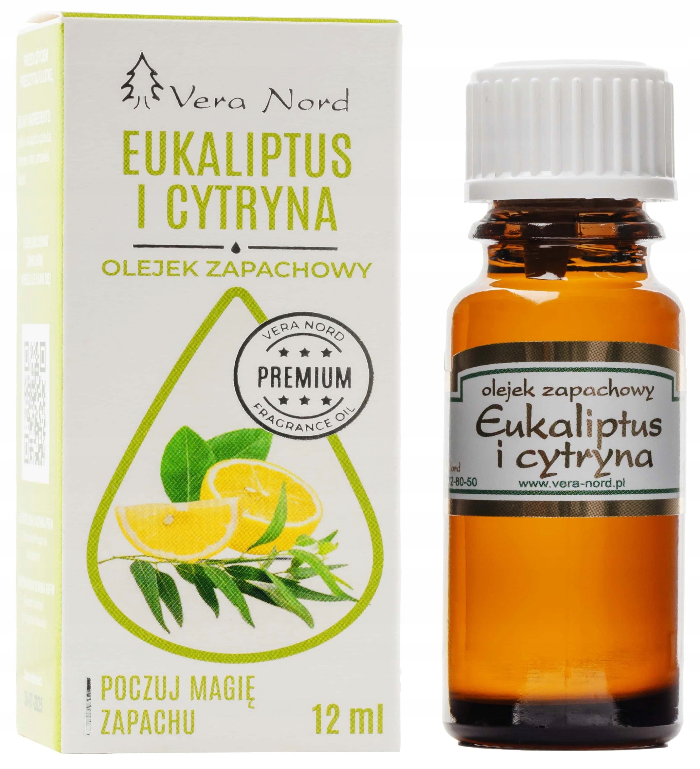 

Eukaliptus I Cytryna Olejek Zapachowy Vera Nord
