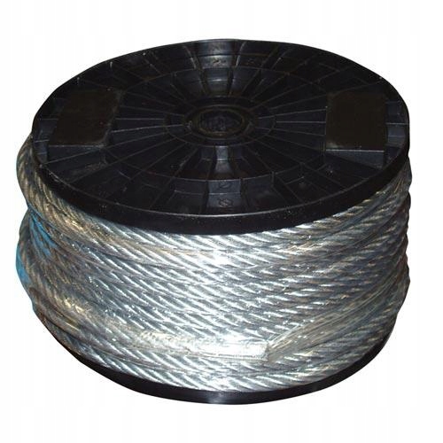 lanko oceľové 4mm Zccz pu Zn (100m) max.zat .880kg