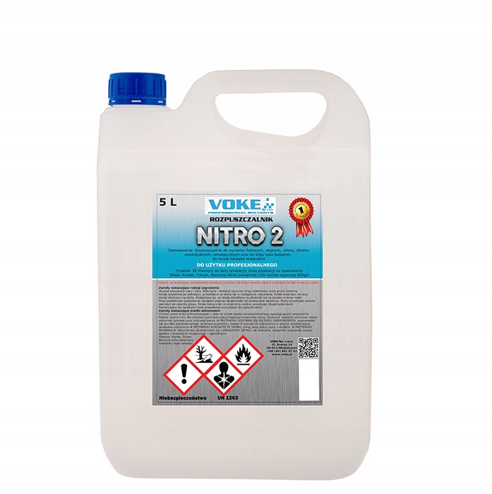 Rozpuszczalnik Nitro 2 Voke 5L rozcieńczalnik