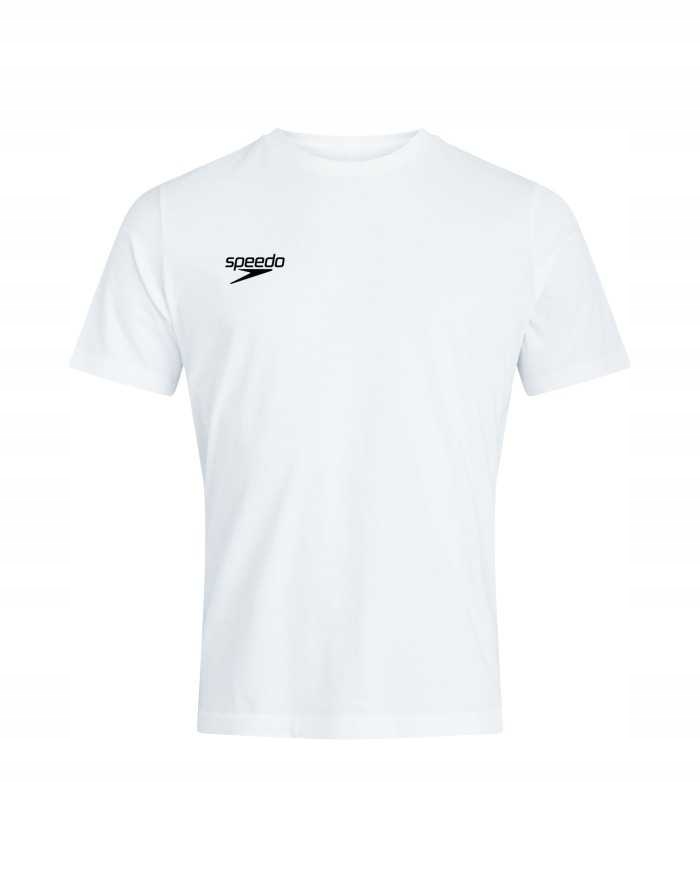 Koszulka Speedo CLUB PLAIN TEE AF WHITE S