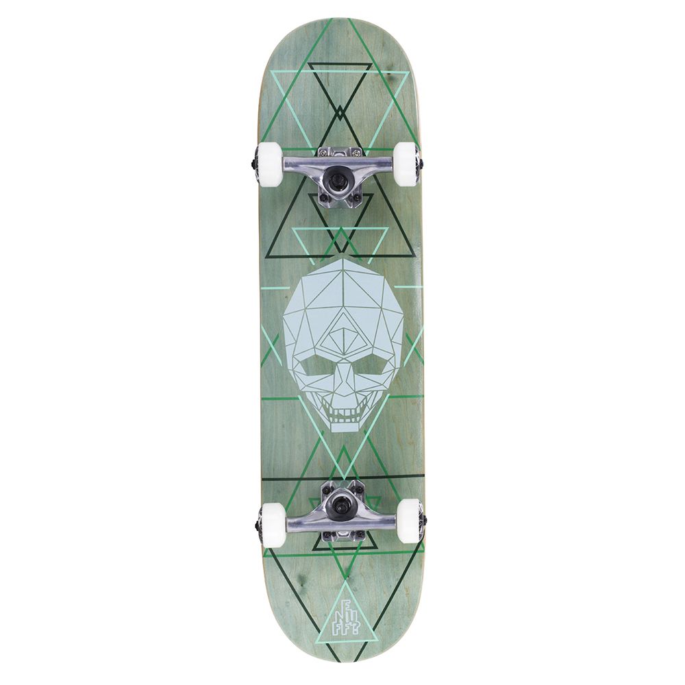 Deskorolka kompletna Enuff Geo Skull 8 x 32 Green