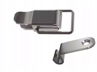 Zatrzask kolankowy 23,5x22mm krzywy uchwyt zapinka