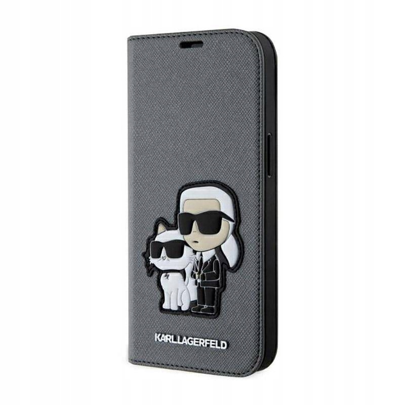 flipové pouzdro pro iPhone 14 Lagerfeld Case Cover