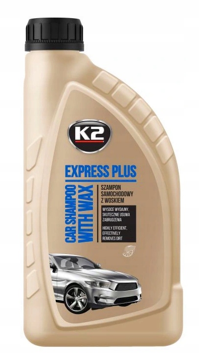 

K2 Express Plus Szampon Samochodowy Z Woskiem 1L