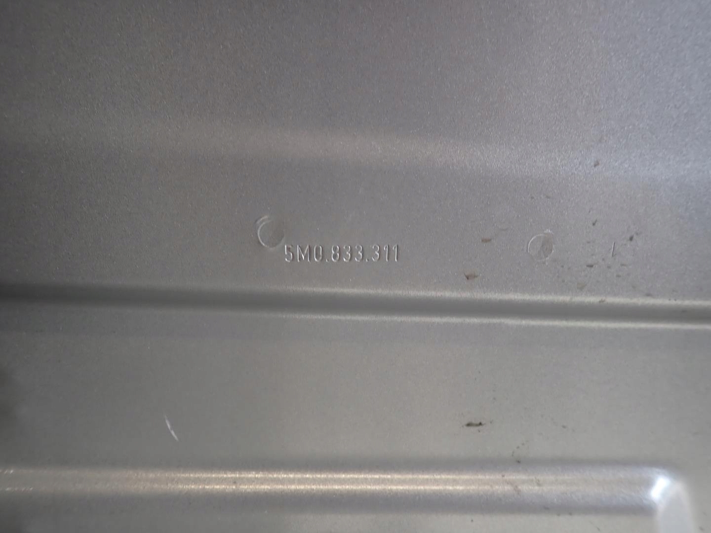 door rear part rear. left VW GOLF V+ VI+ plus 2005- 5M0833311