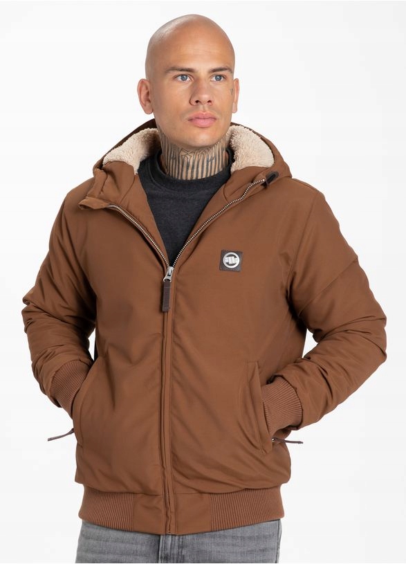 

Pitbull Kurtka zimowa Elkwood III (XL) Brązowa
