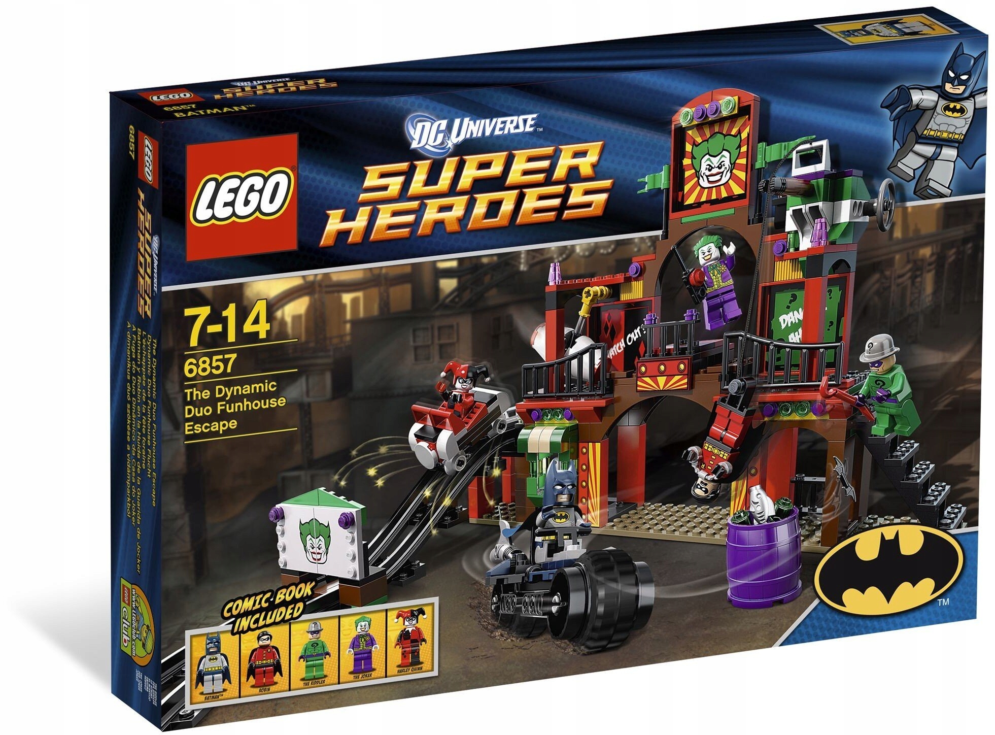 Lego Heroes 6857 Ucieczka Dynamic Duo Nowe