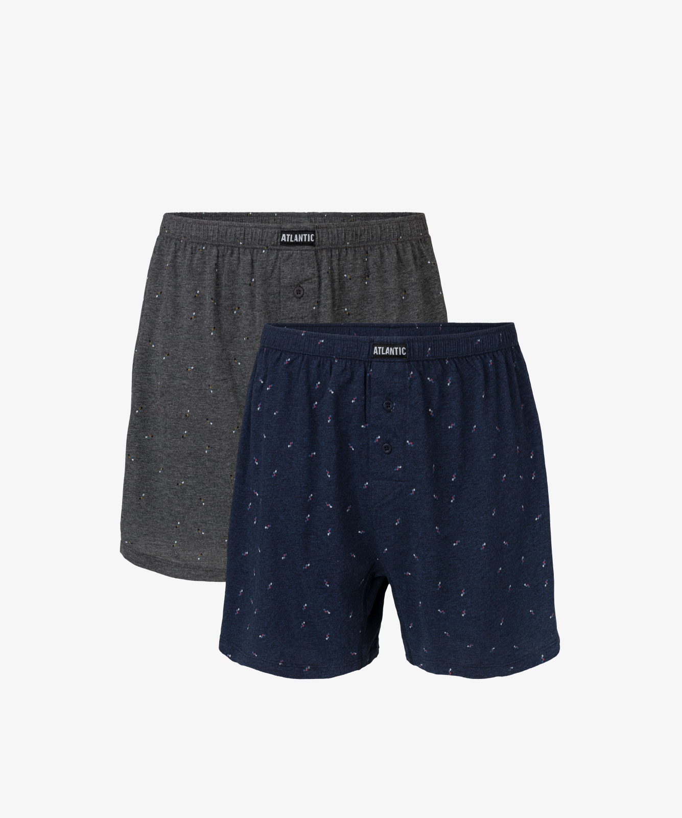 

2-PACK Bokserki męskie luźne bawełna Atlantic XXL