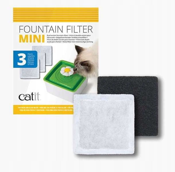 

Filtr do fontanny Catit Flower Mini 1,5 L 3 szt.