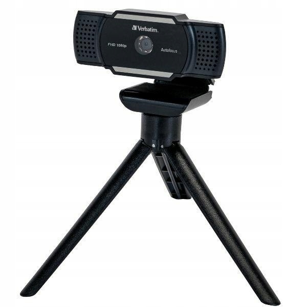 Verbatim Kamera internetowa z mikrofonemFull Hd 1080p AWC-01 czarny/black 4