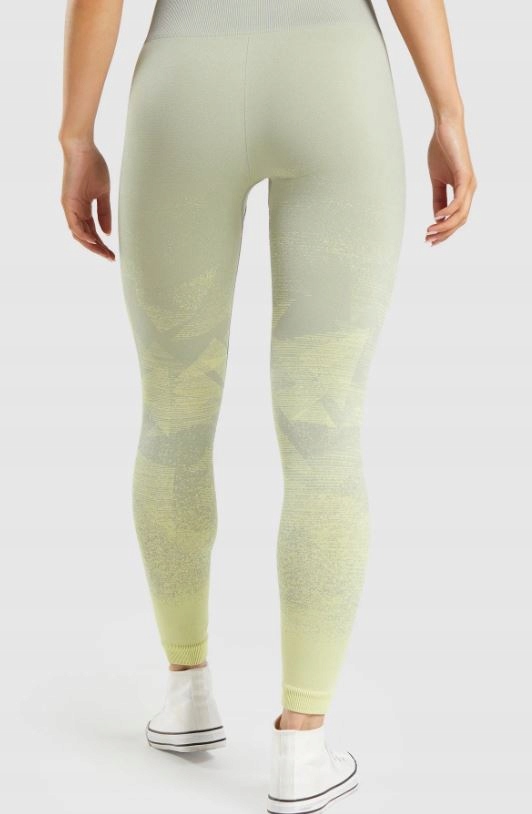 GYMSHARK DŁUGIE LEGGINSY DAMSKIE ZIELONE S 0Z8D6_B* Marka Gymshark