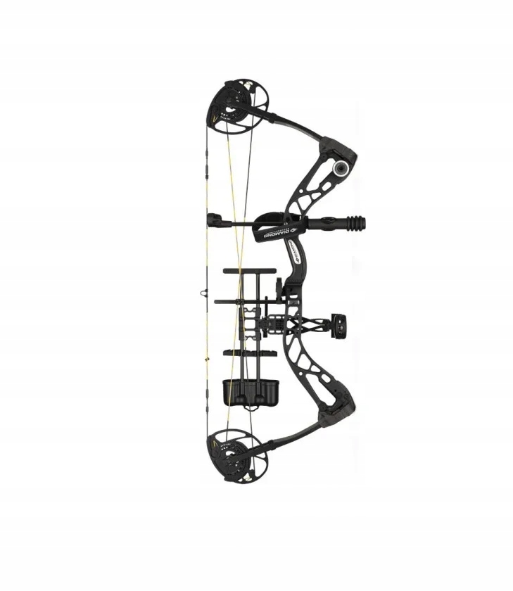 Luk kladkový Diamond pro 320 by Bowtech sada černá 70 lbs pro lov