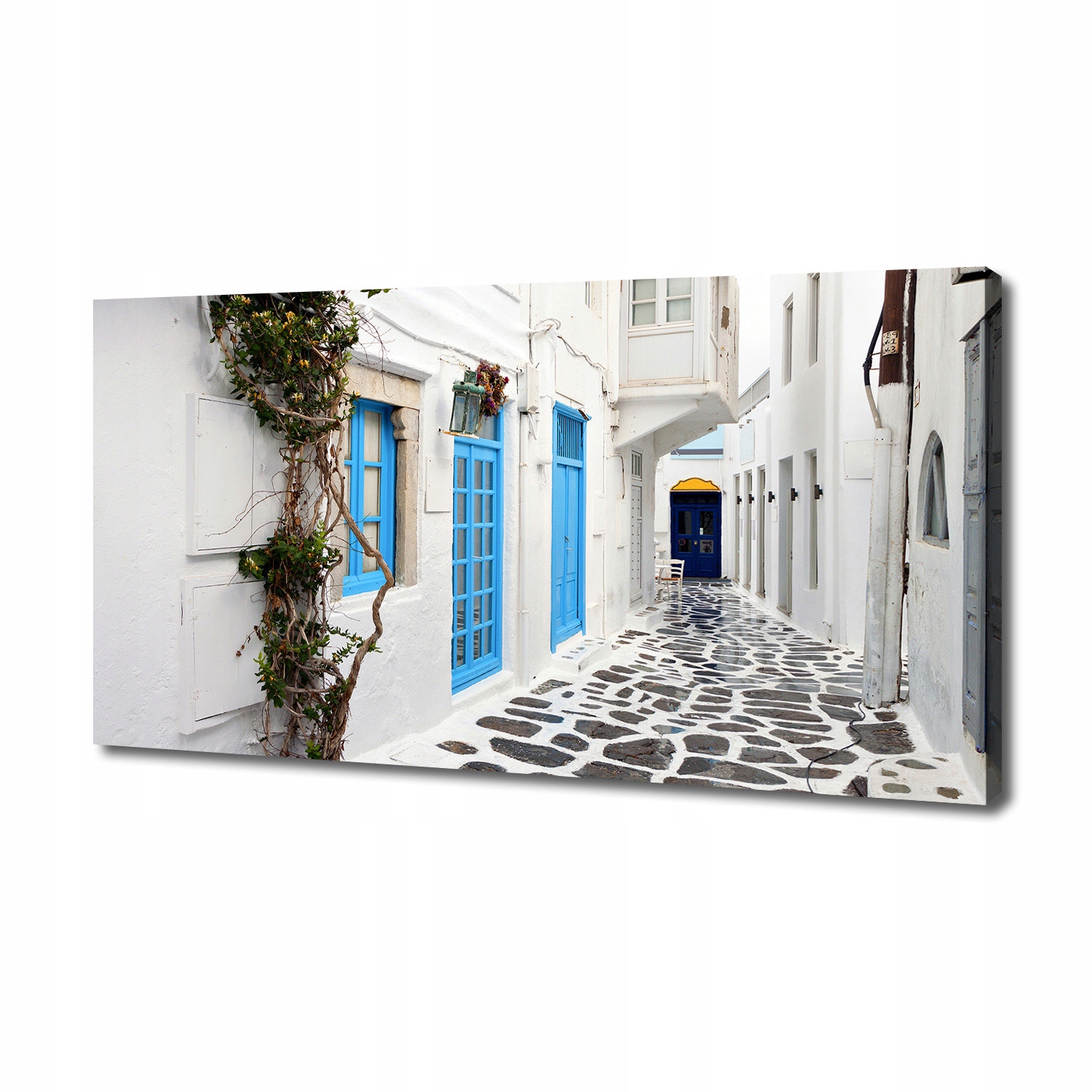 

Foto obraz na płótnie Greckie uliczki 140x70 cm