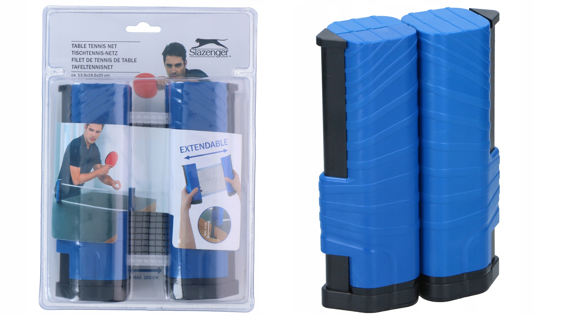 РЕГУЛЬОВАНА рухома сітка для пінг-понгу 165 см