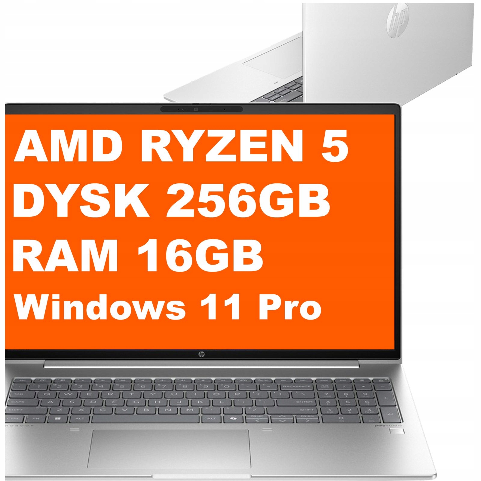Notebook Hp ProBook 465 G11 Ryzen 5 16GB 256GB Radeon Wuxga Win 11 Pro