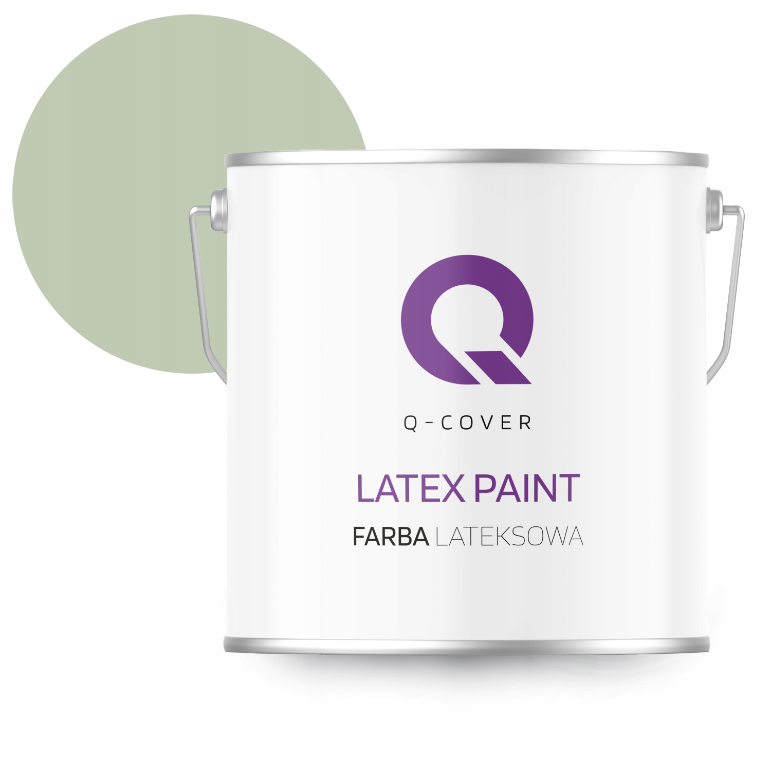 Farba Do Ścian Wewnętrzna Odporna Głęboki Mat 5L Oliwkowy H2055 Zielony