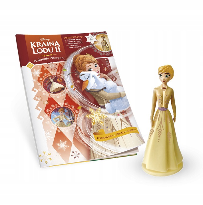 

Kraina Lodu Anna Figurka Naklejki Zabawa Tom 14
