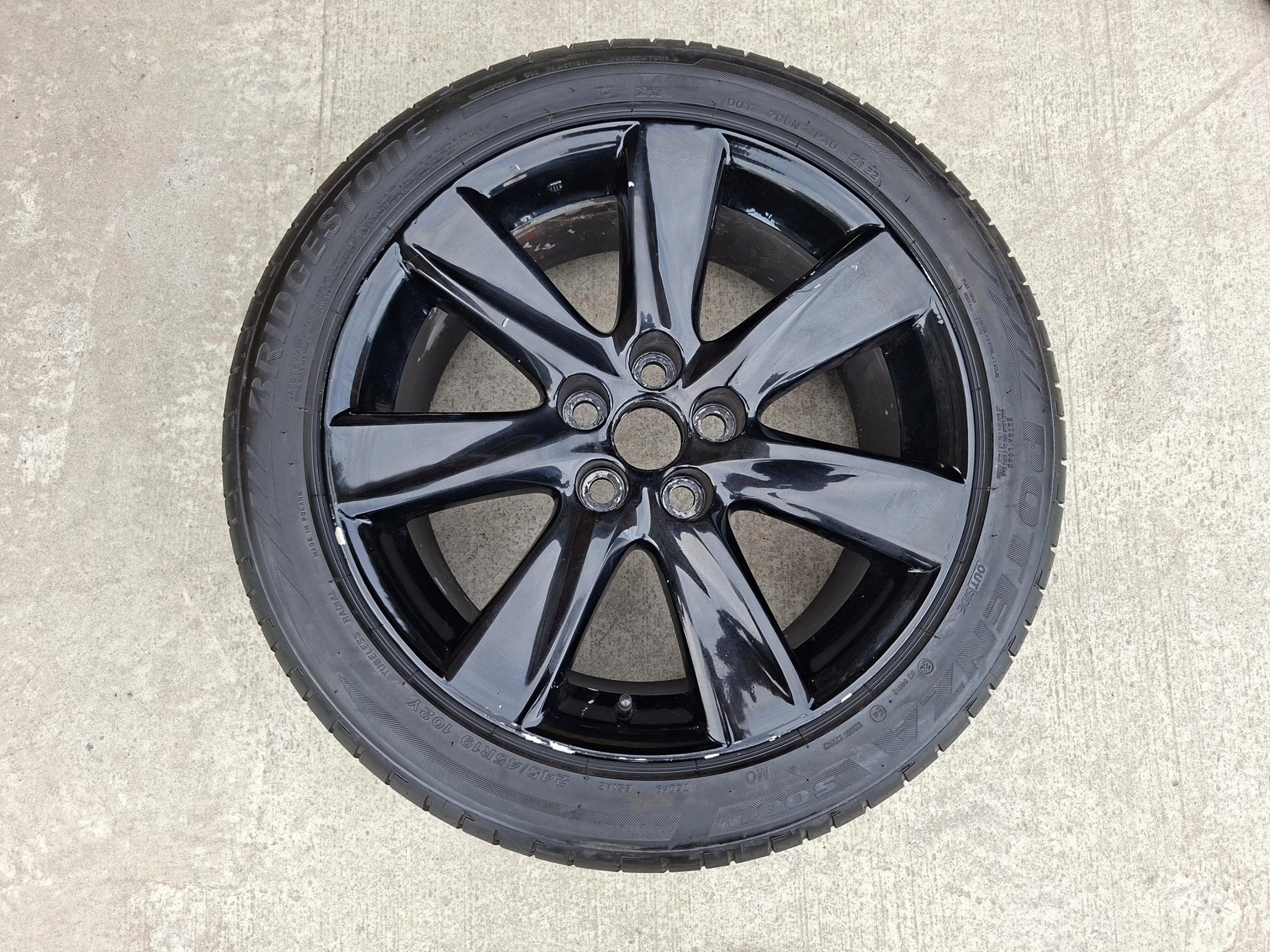 wheel spare spare disc 245/45 R19 LEXUS LS 460 600 LS460 LS600 IV