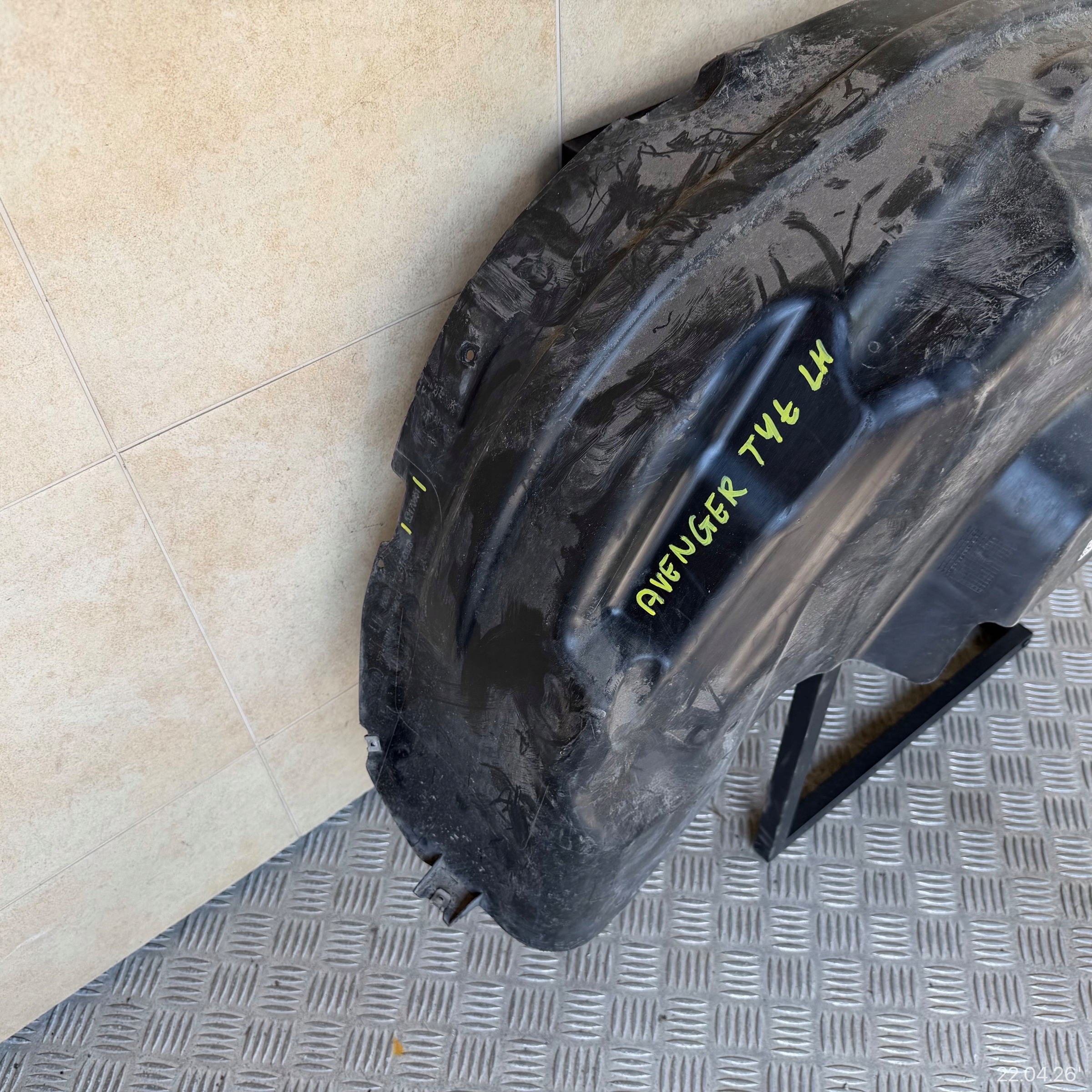 mudguard rear. left JEEP AVENGER 2024 ROK 52170951