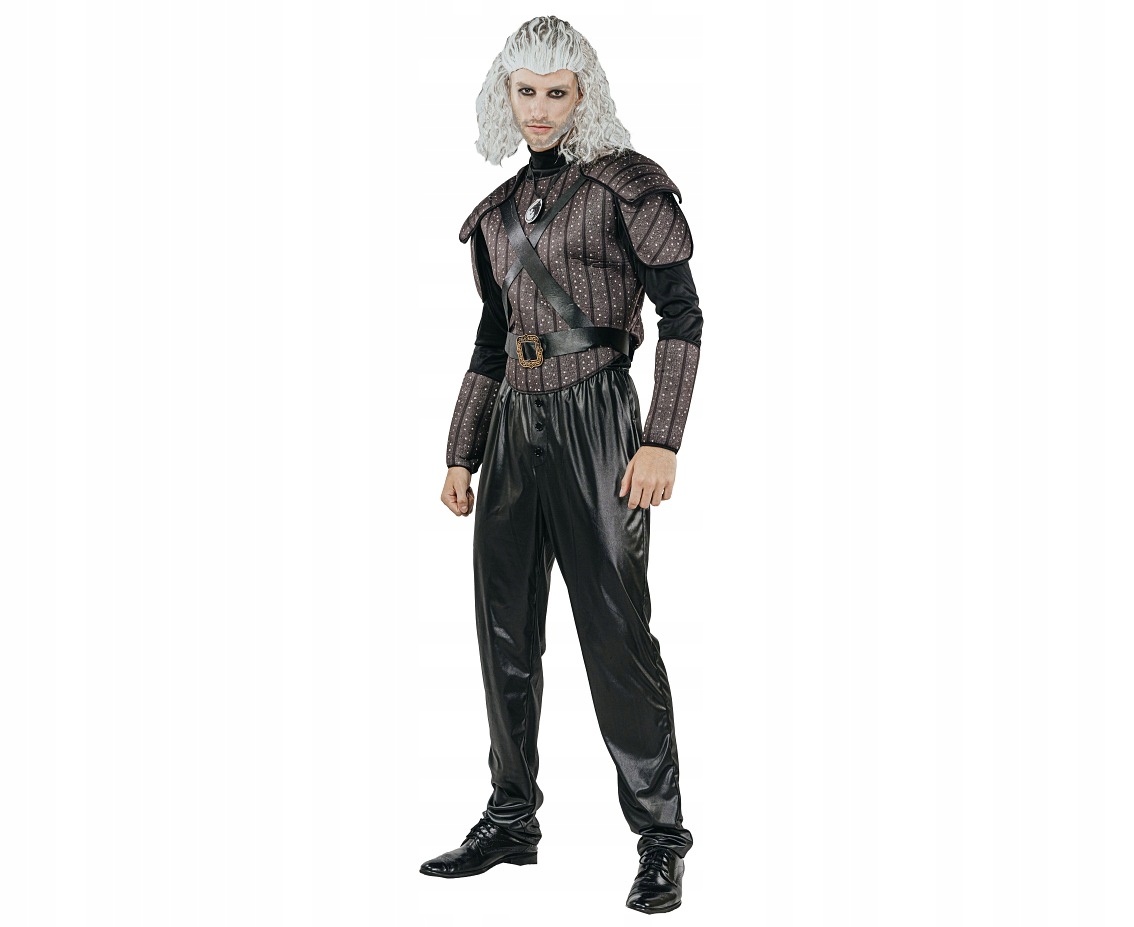 Kostým Černý Bojovník Pro Dospělé velikost L Převlek Karneval