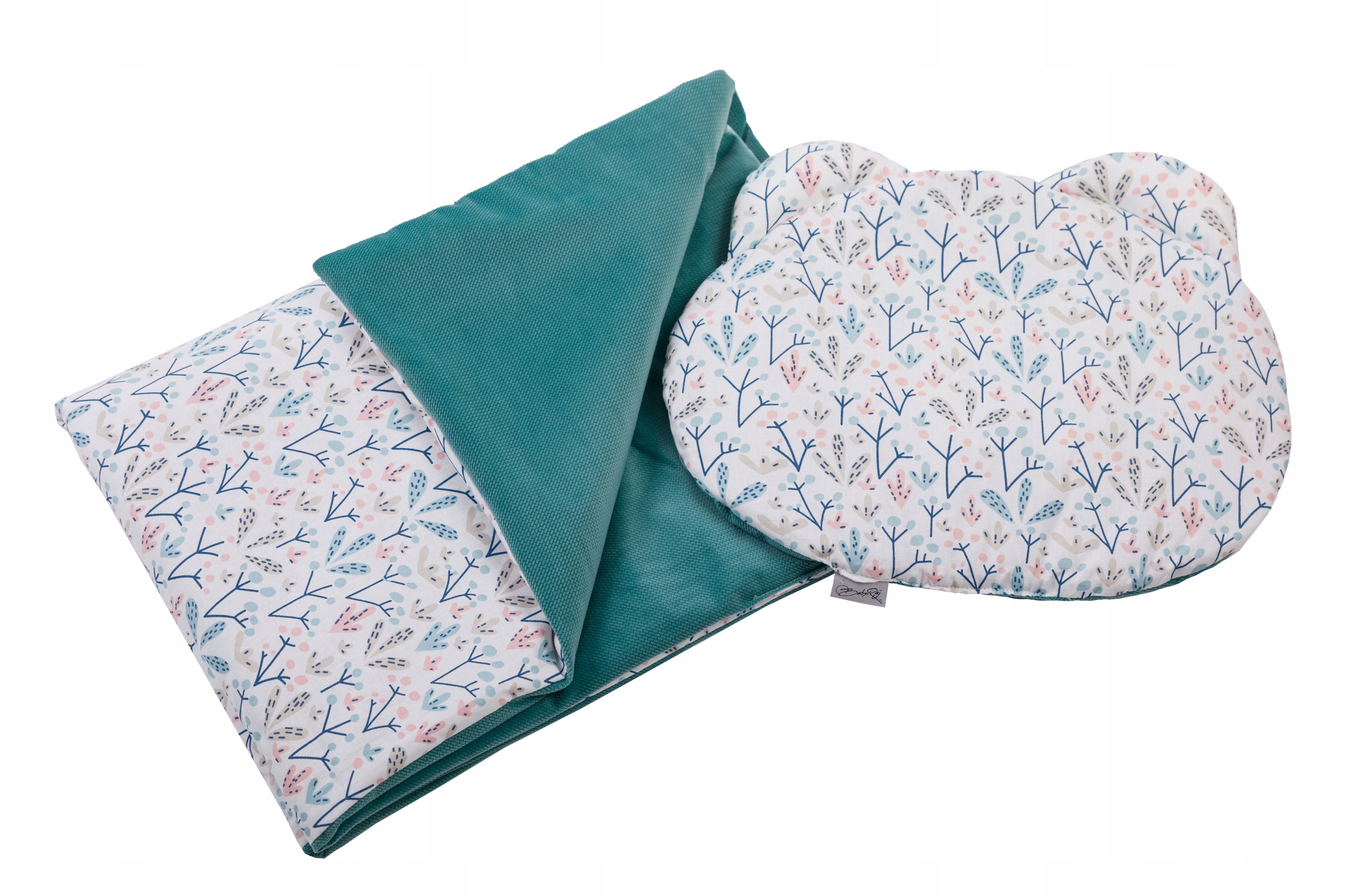 KOCYK poduszka MIŚ 100x70 VELVET JAKOŚĆ do wózka