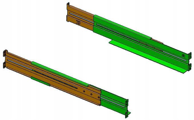 Sada Montážních Lišt Pro 19" Skříně PowerWalker Pro Ups VI Rle