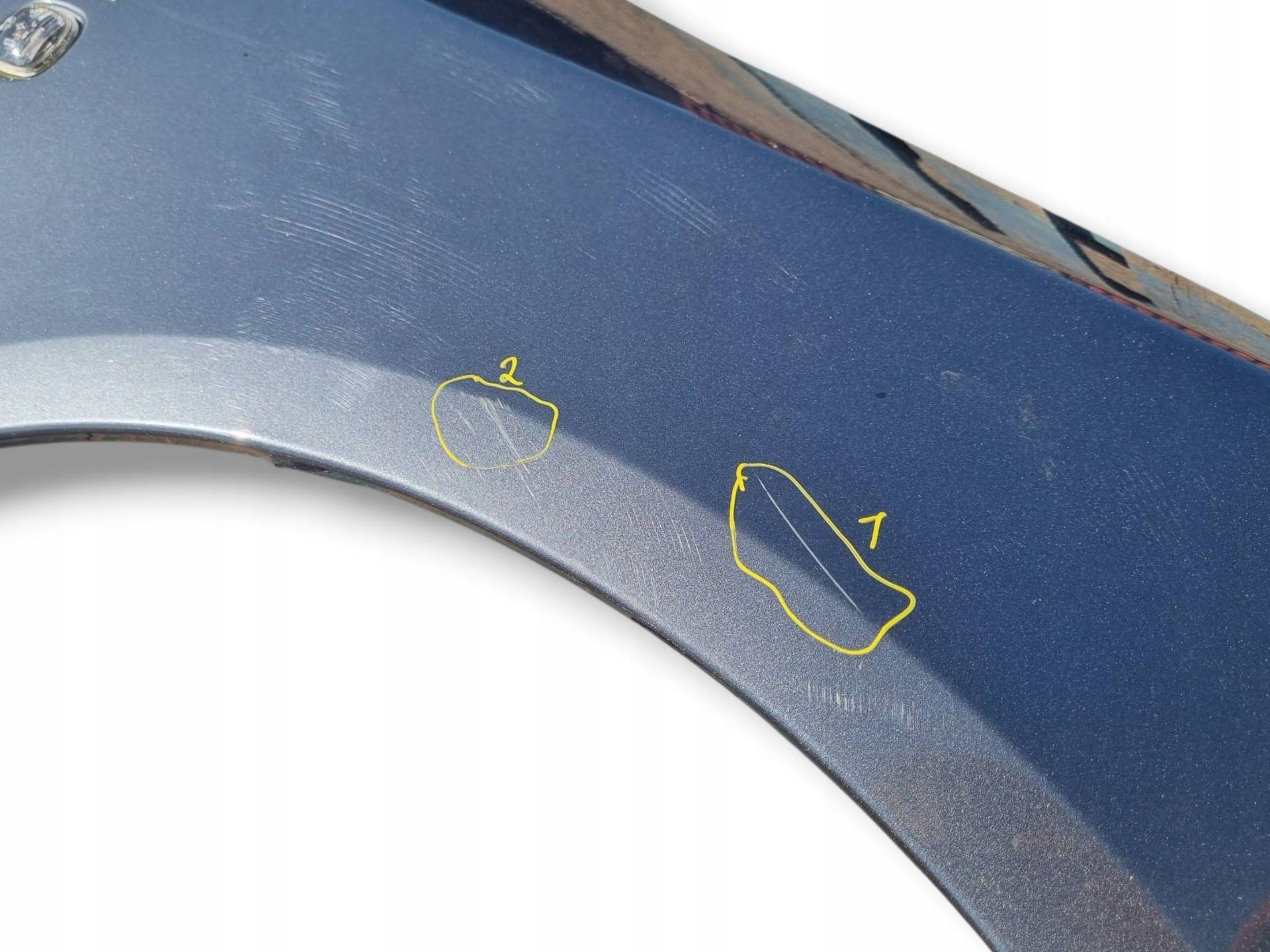 fender front right side Skoda Fabia 2 facelift 5J 2011 5J0821162