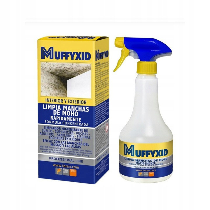 Levně Přípravek na odstranění plísní Muffyxid 500 ml Faren