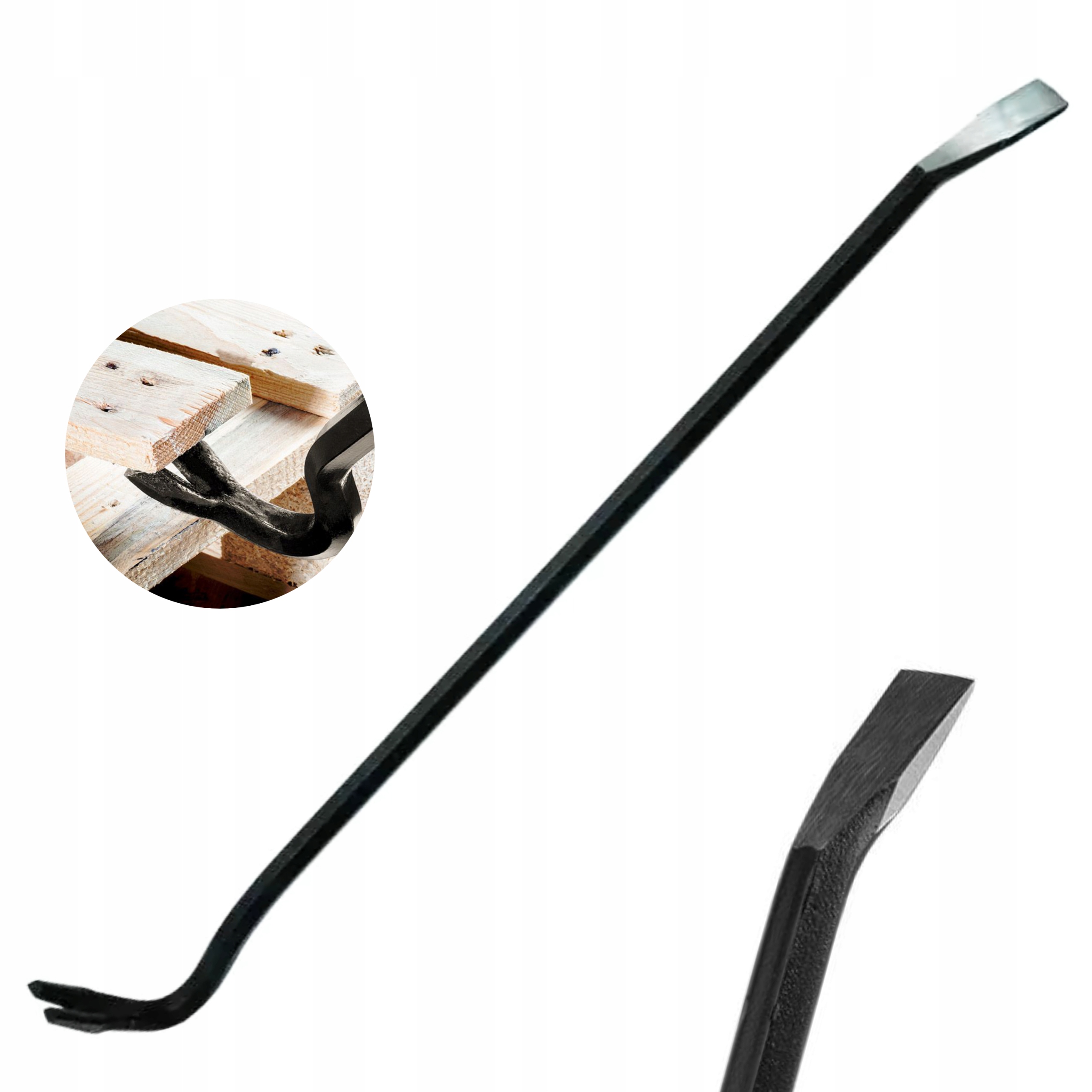 

Dedra Łom Z Wyciągaczem 13L160 600MM 1000G