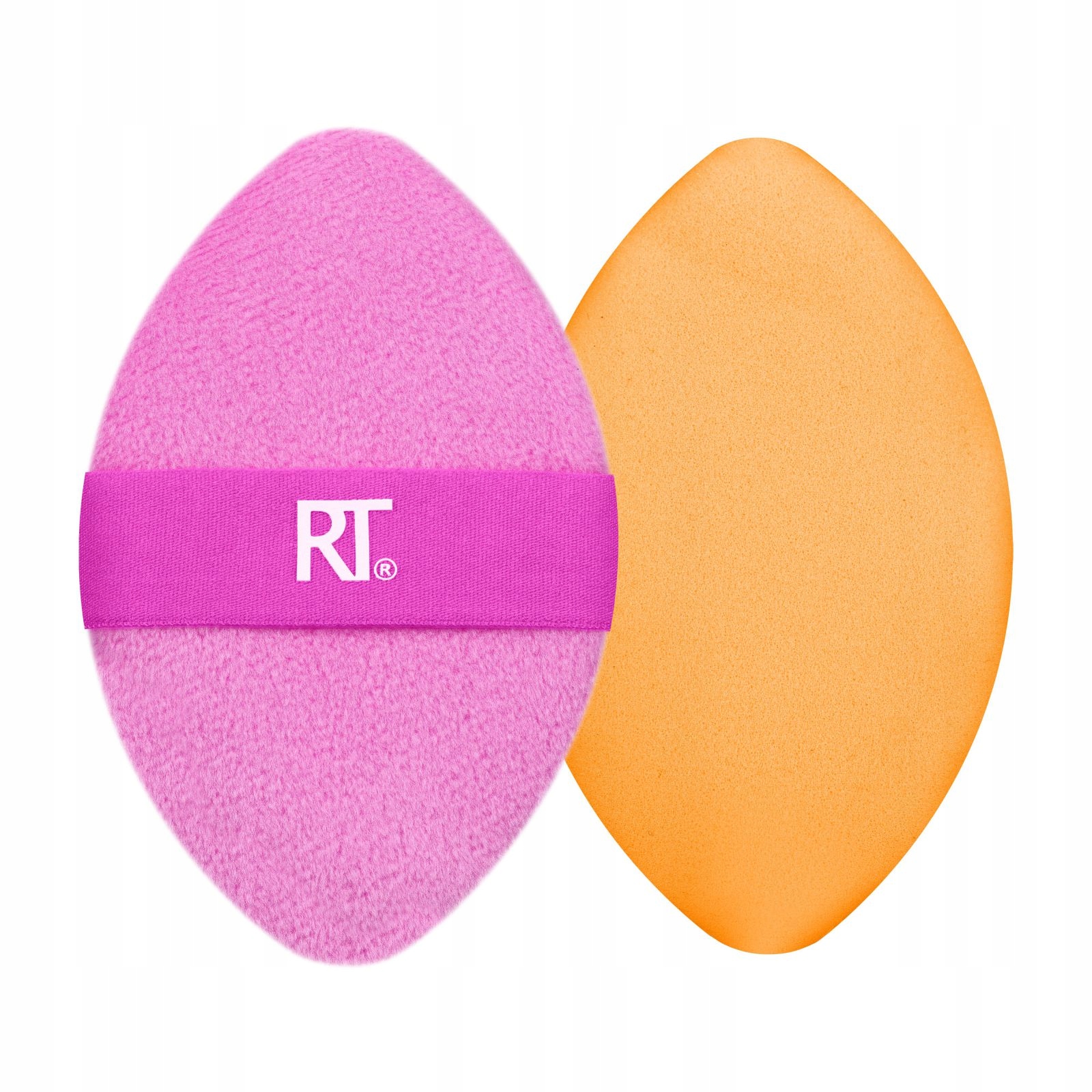 Real Techniques Miracle 2-IN-1 Luštěnka Na Pudry Duo Pink /oranžová
