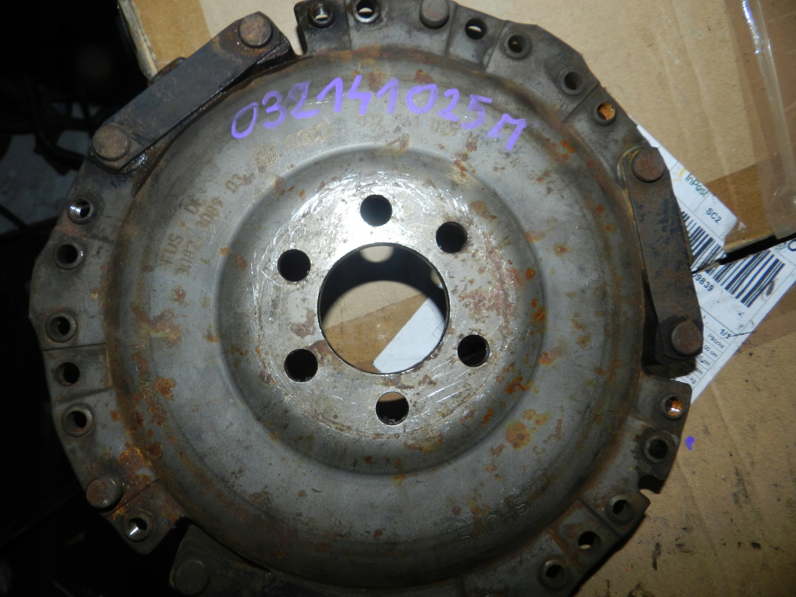 032141025m 1878003596 - ДИСК ЗЧЕПЛЕННЯ ЗАТИСК ДЛЯ VW GOLF AUDI IV 1.6 1.4 16V