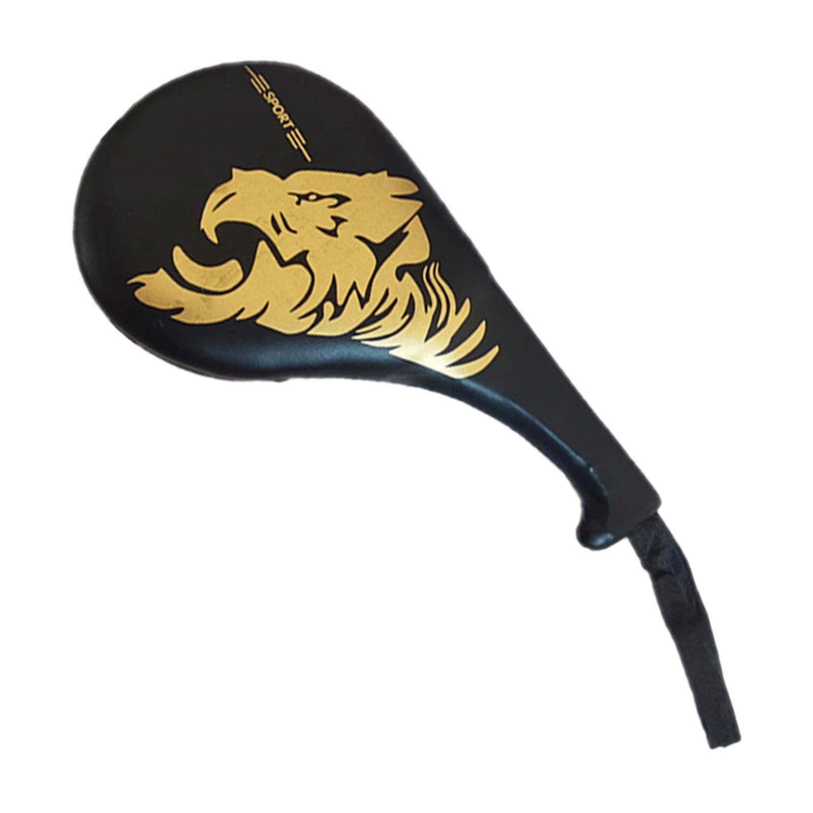 Taekwondo Kick Pad Strike Boxing Pad Przenośny cel Tkd Kick Cheetah Czarny Marka bez marki