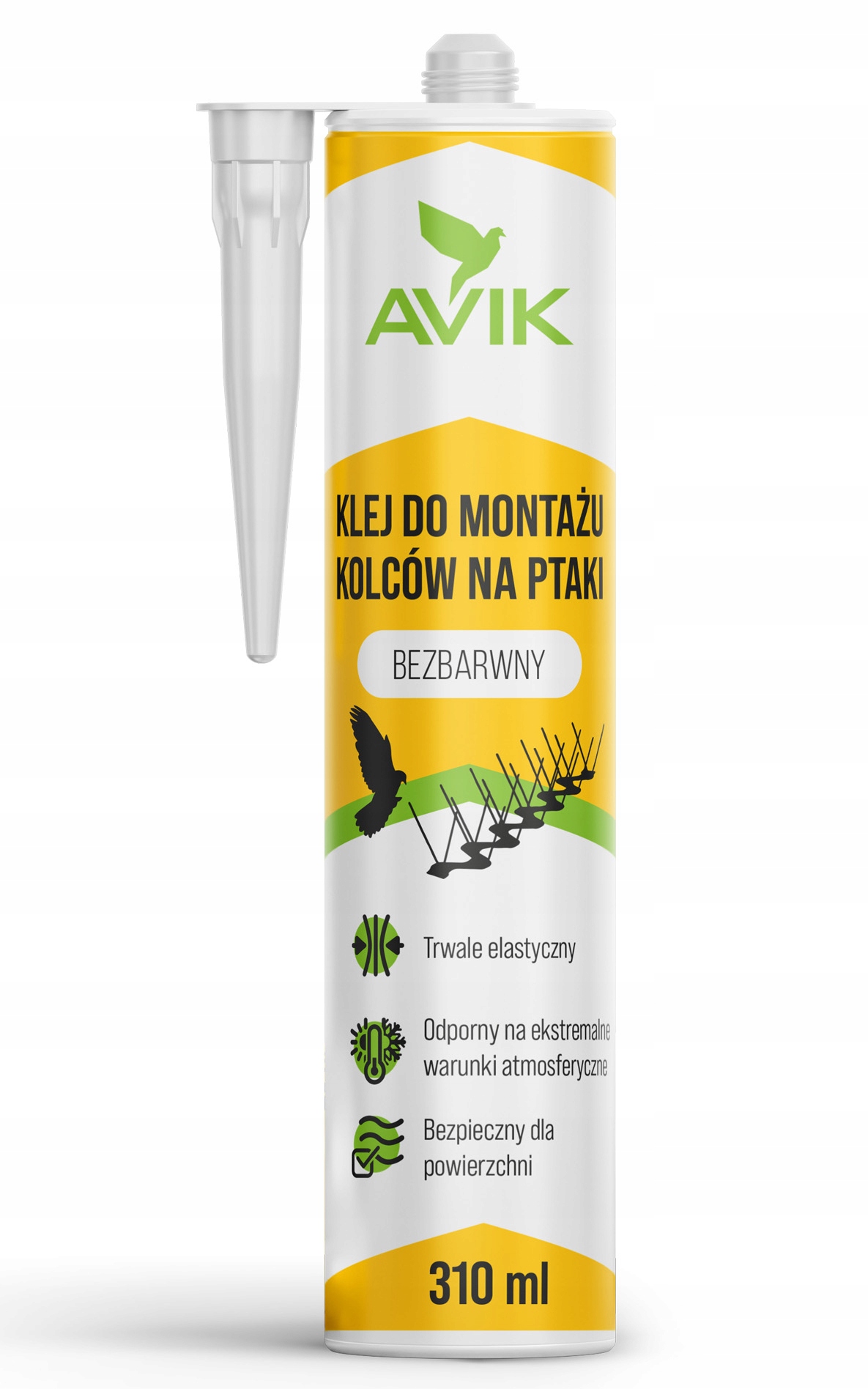 

Profesjonalny Klej Do Kolców Na Ptaki 300ML Avik