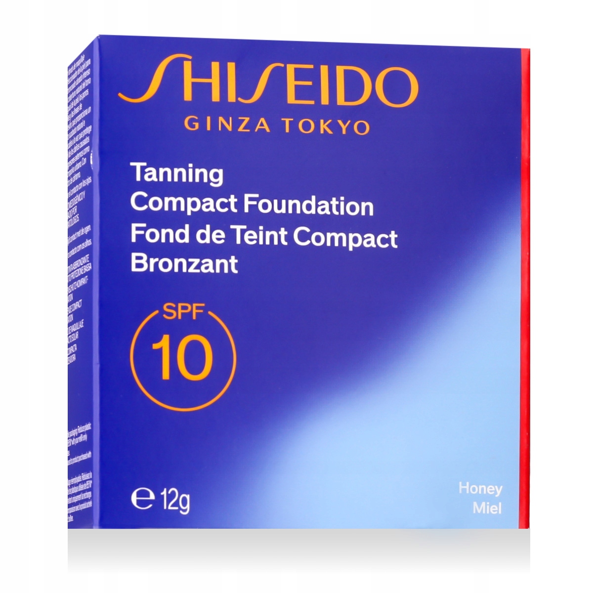 Shiseido Tanning Compact Foundation Spf 10 (Honey) 12 g