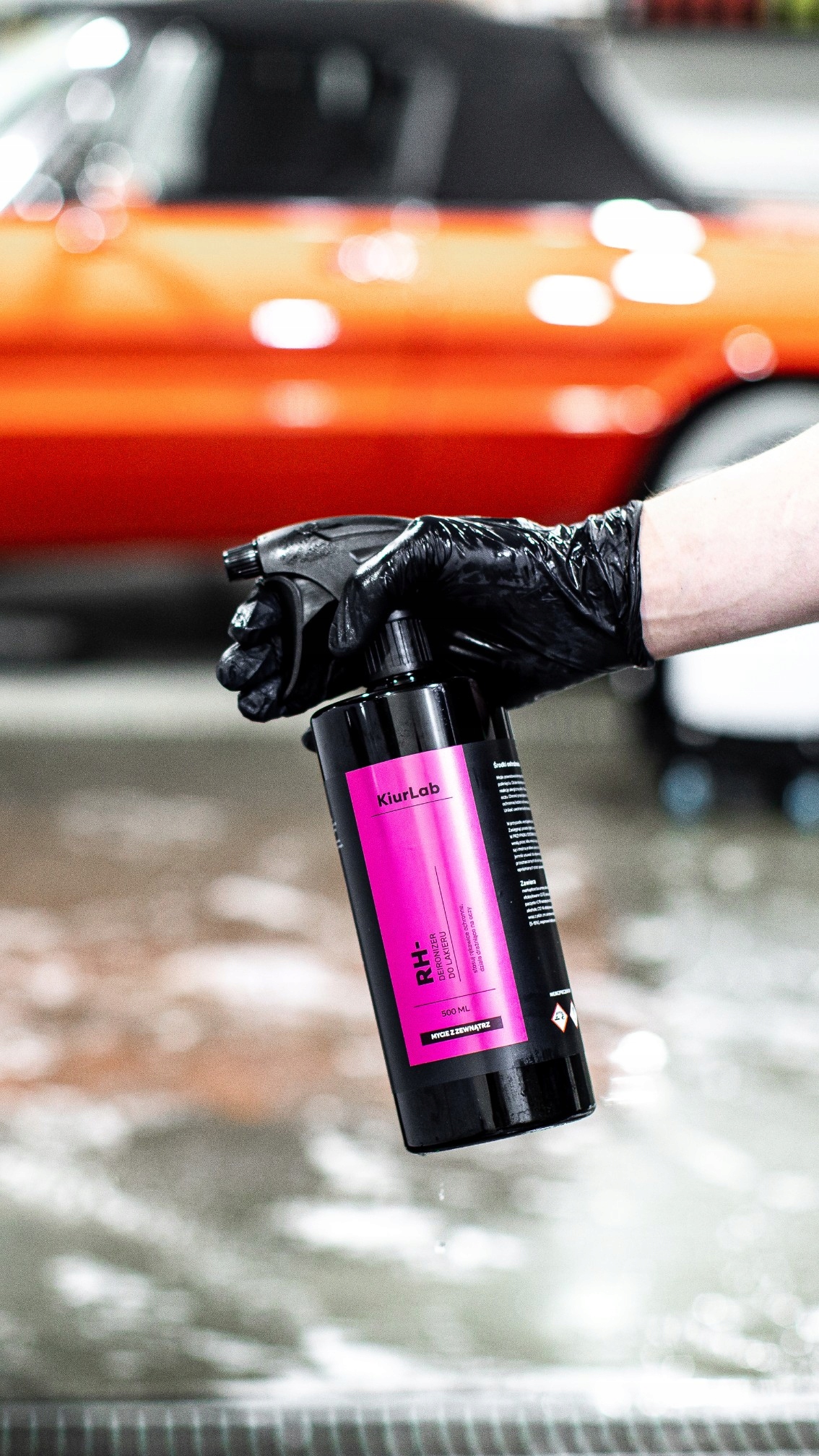 Preparat Do Usuwania Lotnej Rdzy w Aucie KiurLab Deironizer do lakieru RH- Numer katalogowy producenta 0000005840