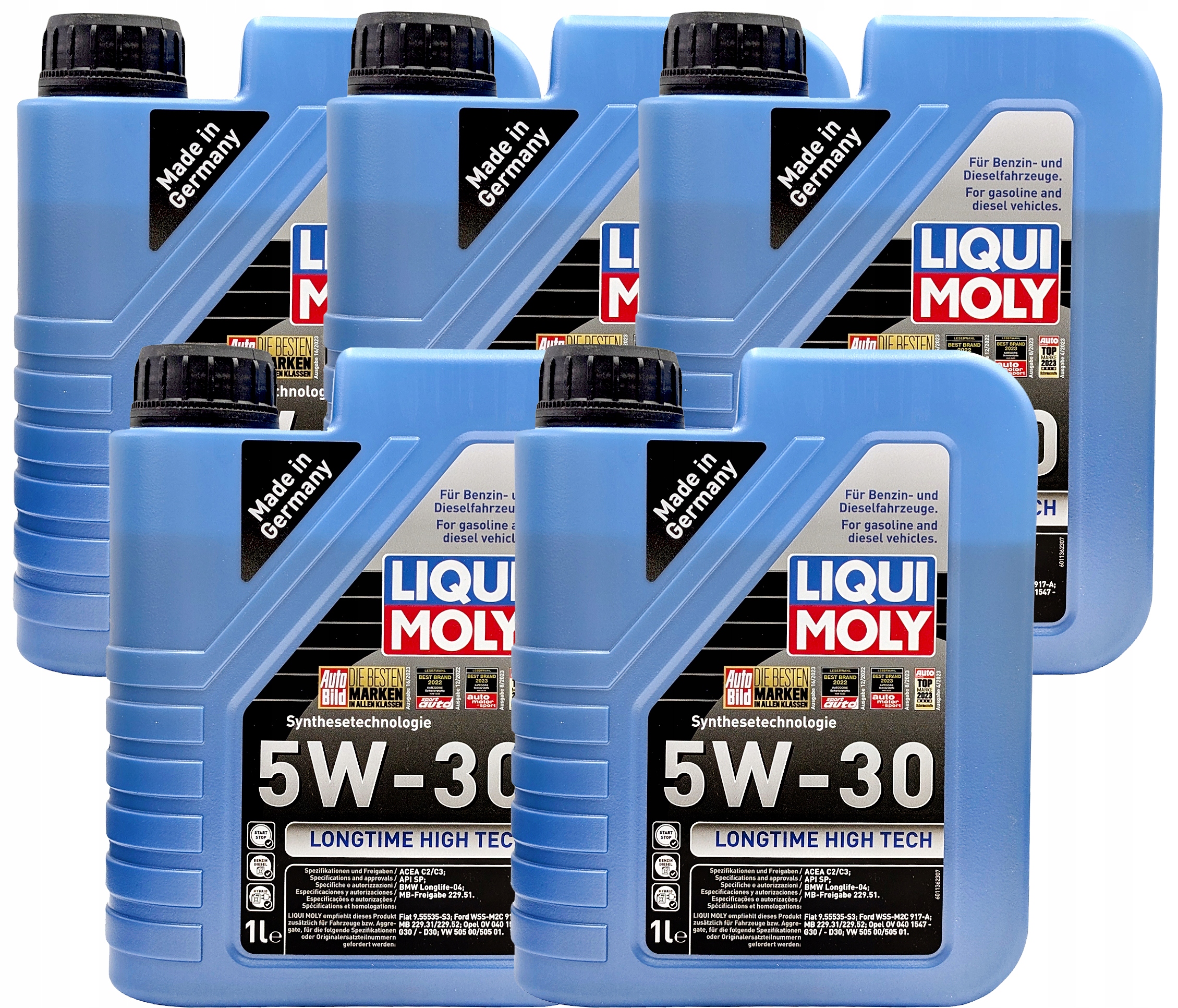 Motorový Olej Liqui Moly Longtime High Tech 5V30 5L