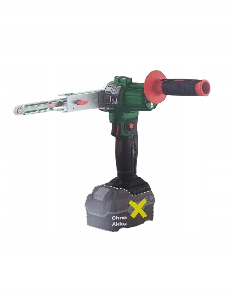 Akumulatorowy pilnik taśmowy do satynowania Parkside Pbfa 20-Li A1