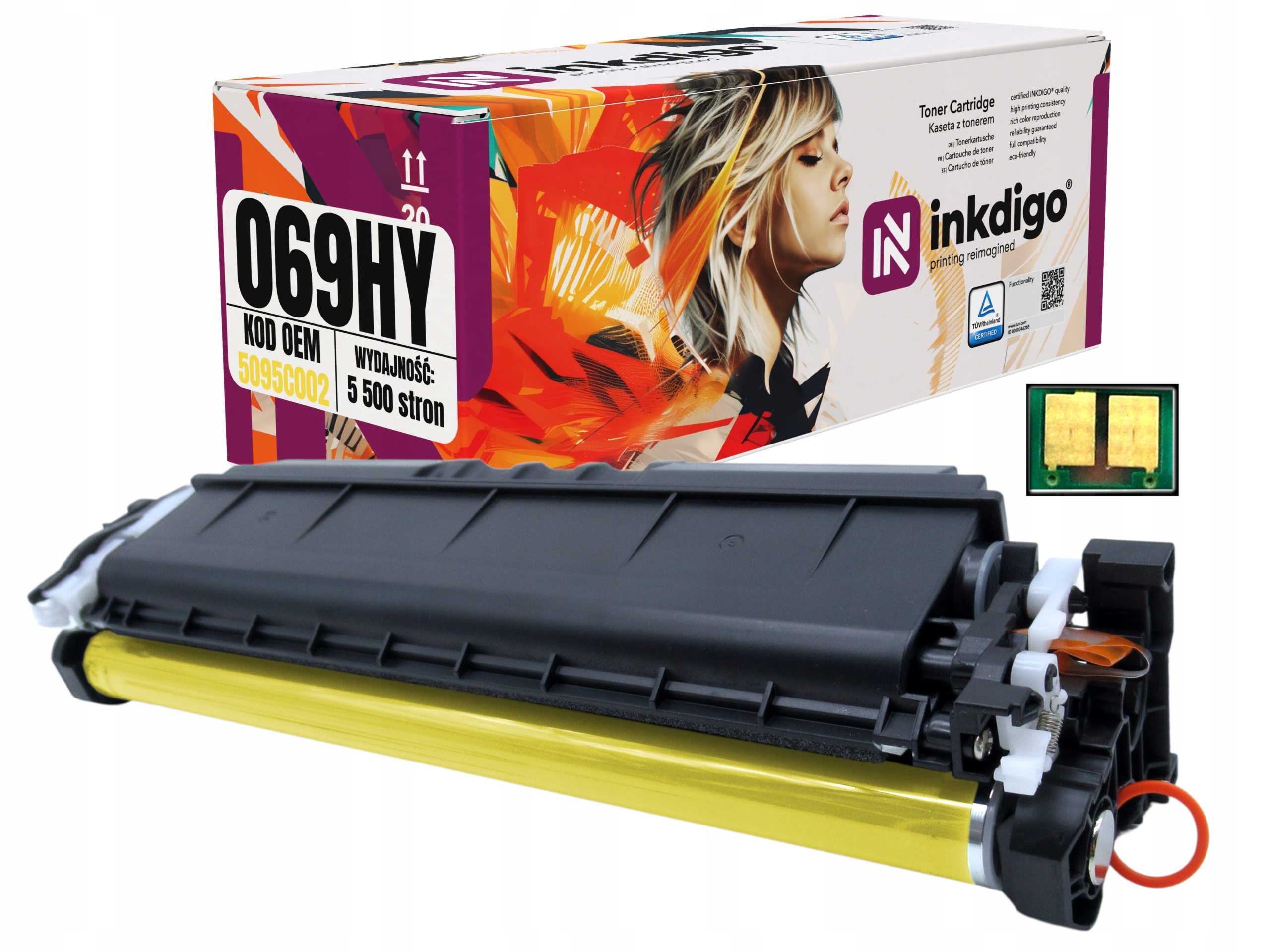 Toner s čipom pre Canon 069H i-SENSYS Mf 752 754