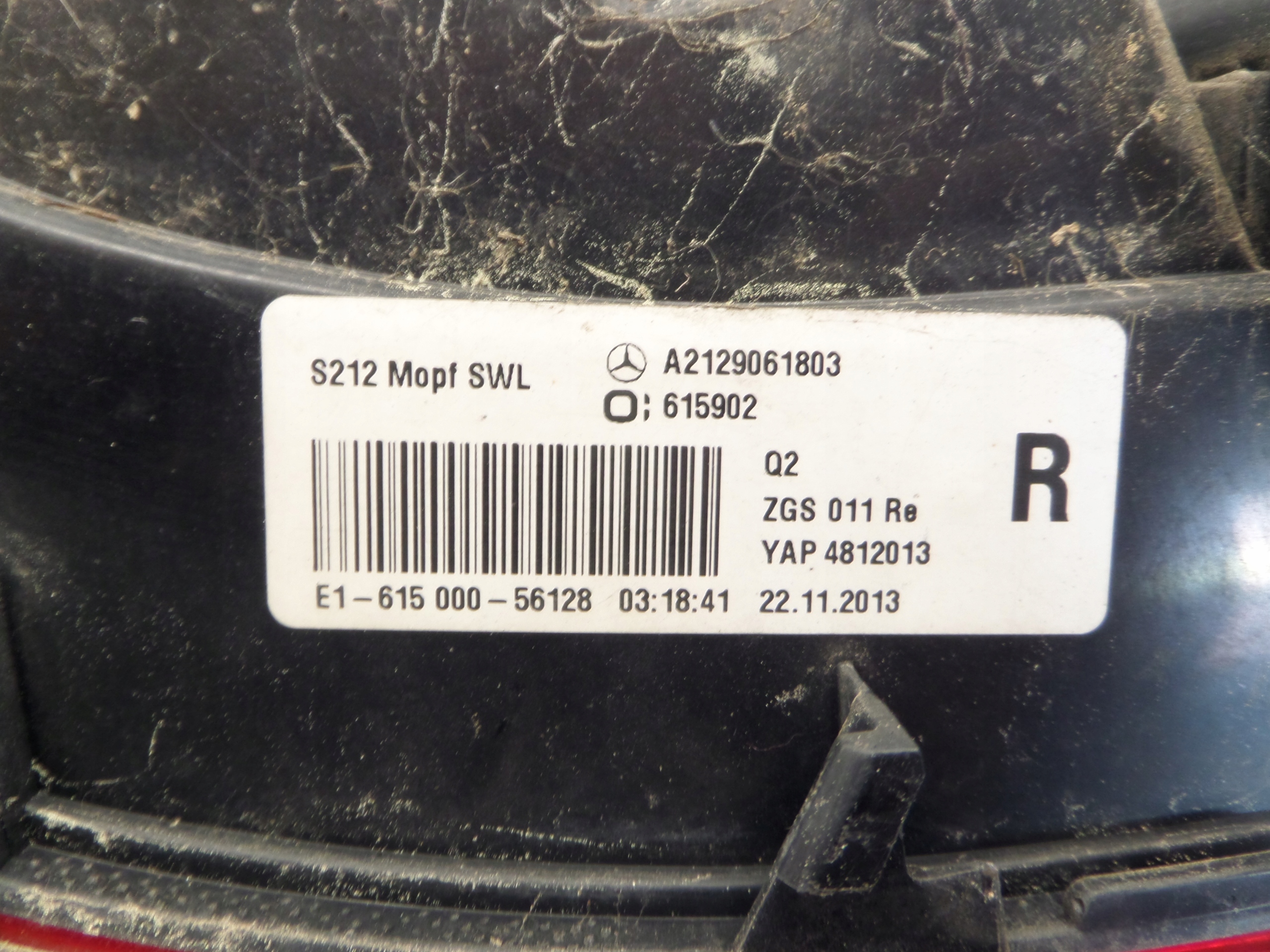 Mercedes-Benz E-Klasse W212 Rückleuchte A2129061803 Rearlamp - Thumbnail 5