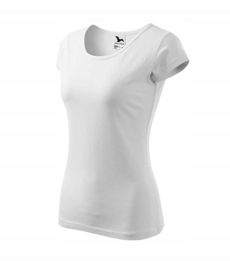 

T-shirt damski Pure - Malfini (adler) biały