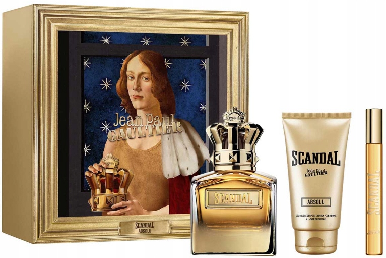 Jean Paul Gaultier Scandal Pour Homme Absolu parfém pro muže sada. Originál