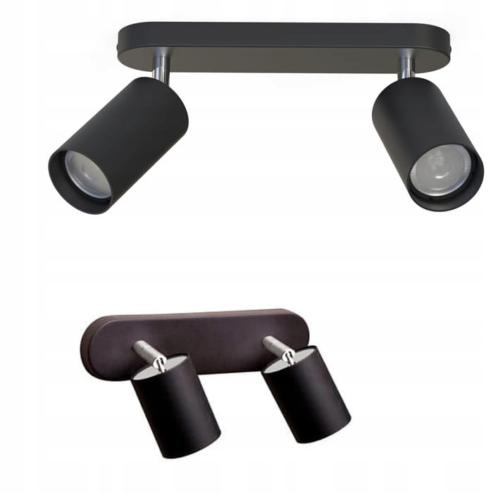 Nowodvorski stropní bodovky na liště GU10 Eye Spot černá II 6020