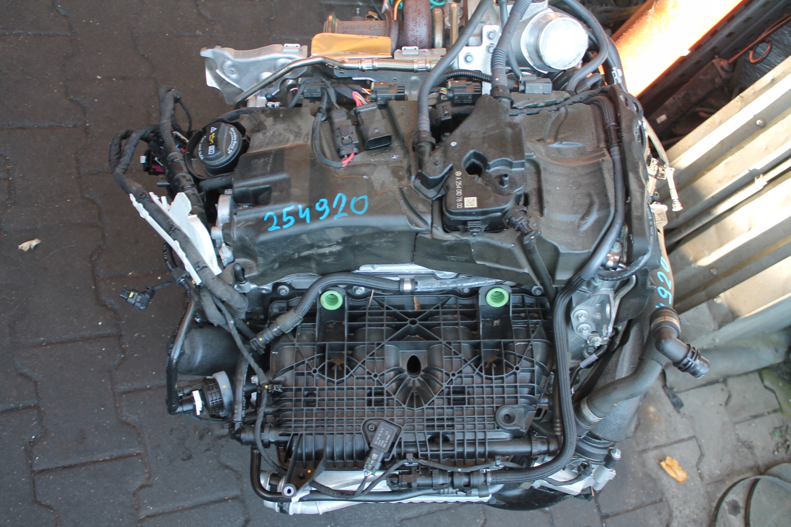 engine complete MERCEDES 254920 15TYS KM