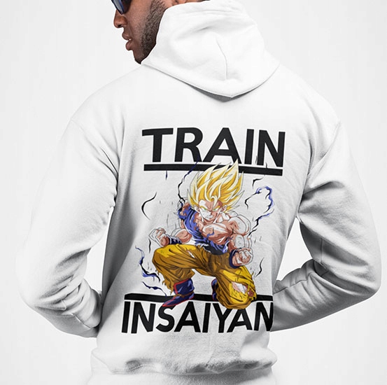 Mikina S Kapucí Dragonball Train In Saiyan 5
